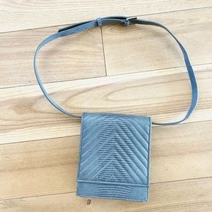 Jill Milan vegan leather crossbody bag
